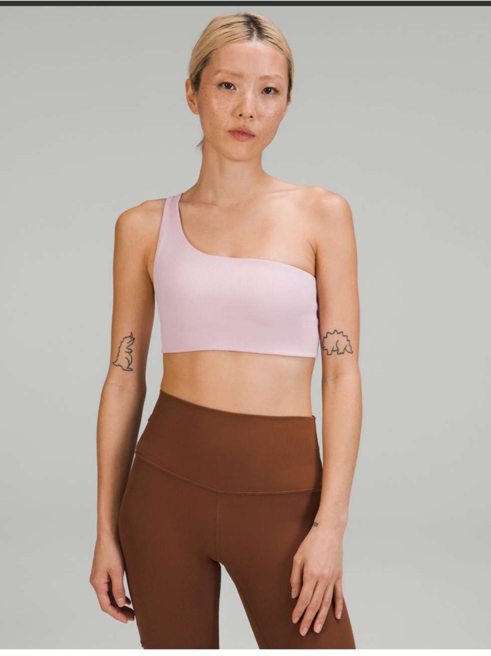 Lululemon Ribbed Nulu Asymmetrical Yoga Bra *Light Support